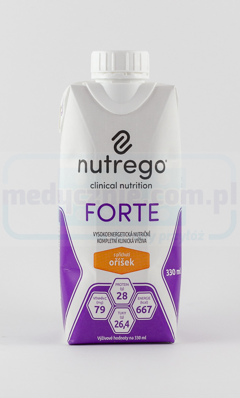 Nutrego Forte 330 ml Walnuss Kalorienreiche, proteinreiche Ernährung